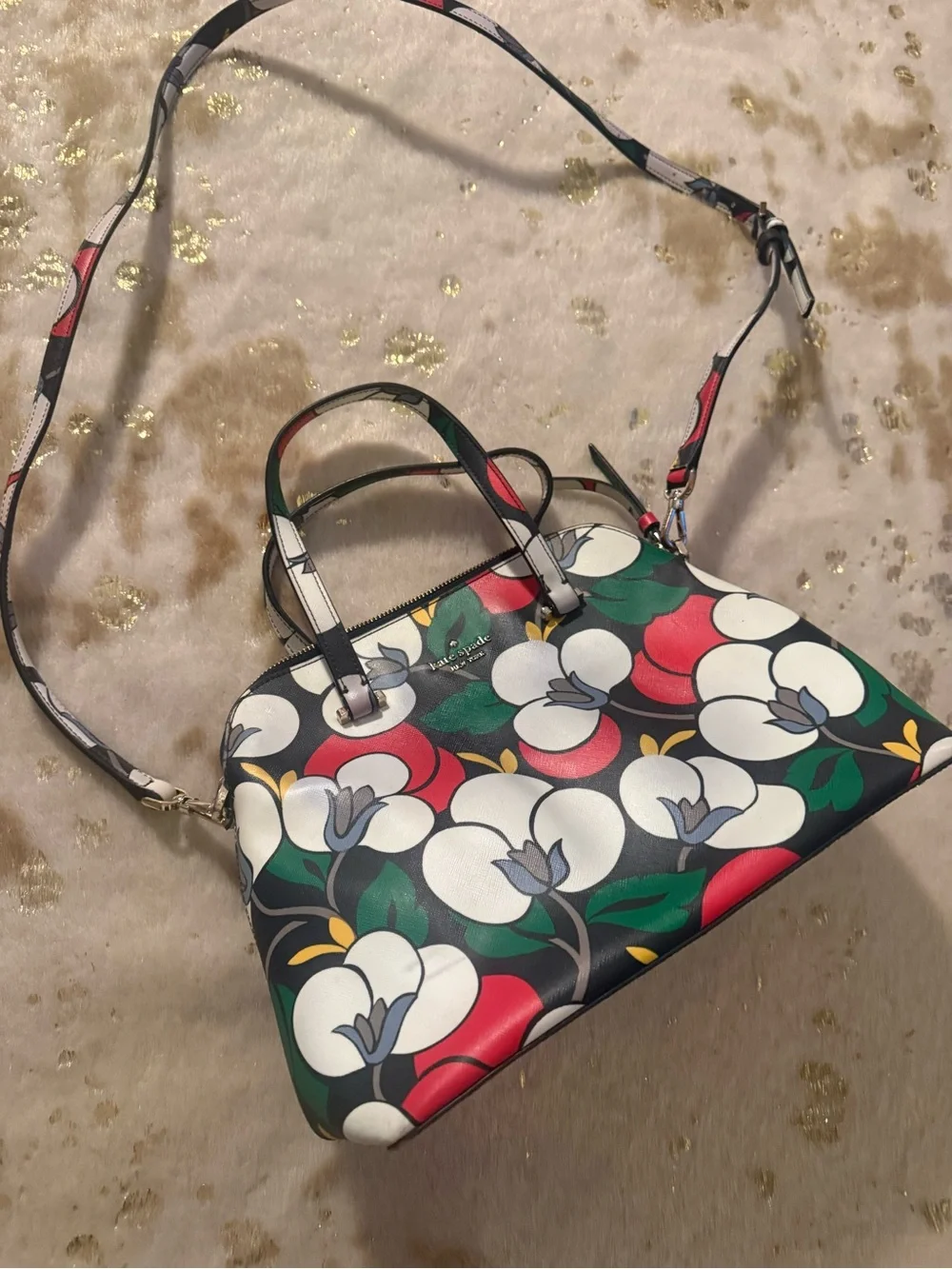 Kate Spade New York MAISE BREEZY FLORAL MEDIUM DOME SATCHEL